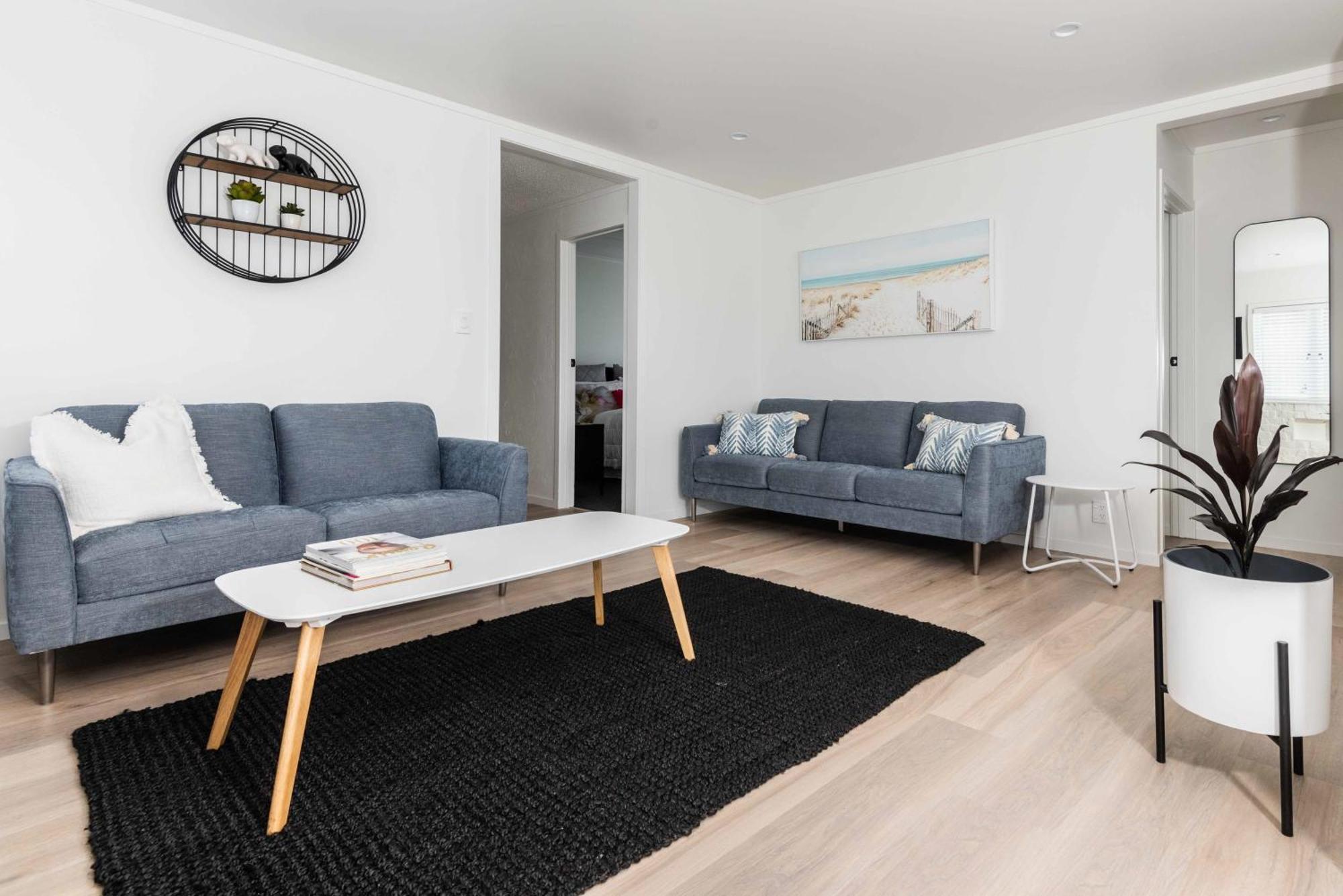 Awesome Beach House On Oceanview Road 마운트마운가누이 외부 사진